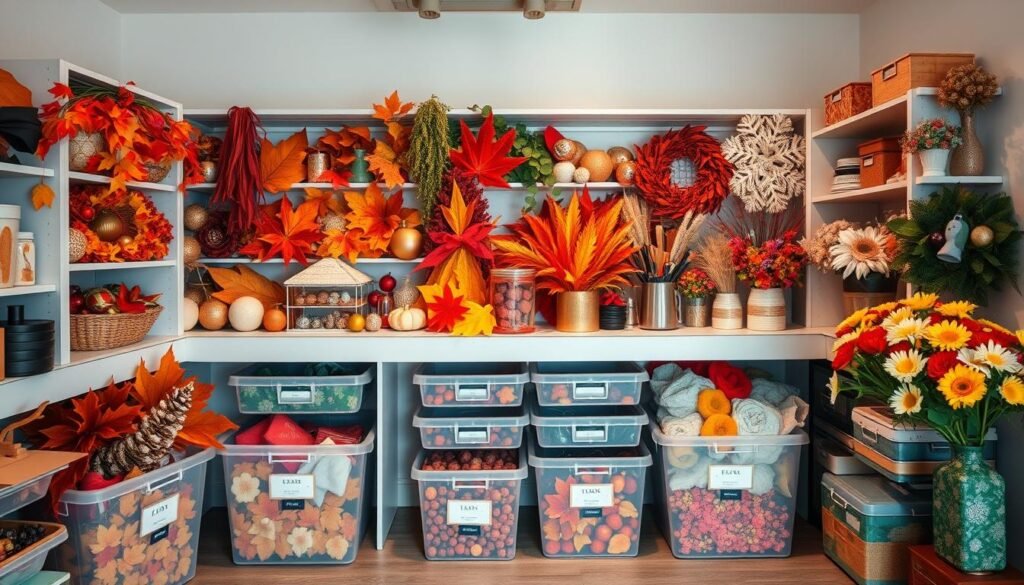 seasonal decoration storage