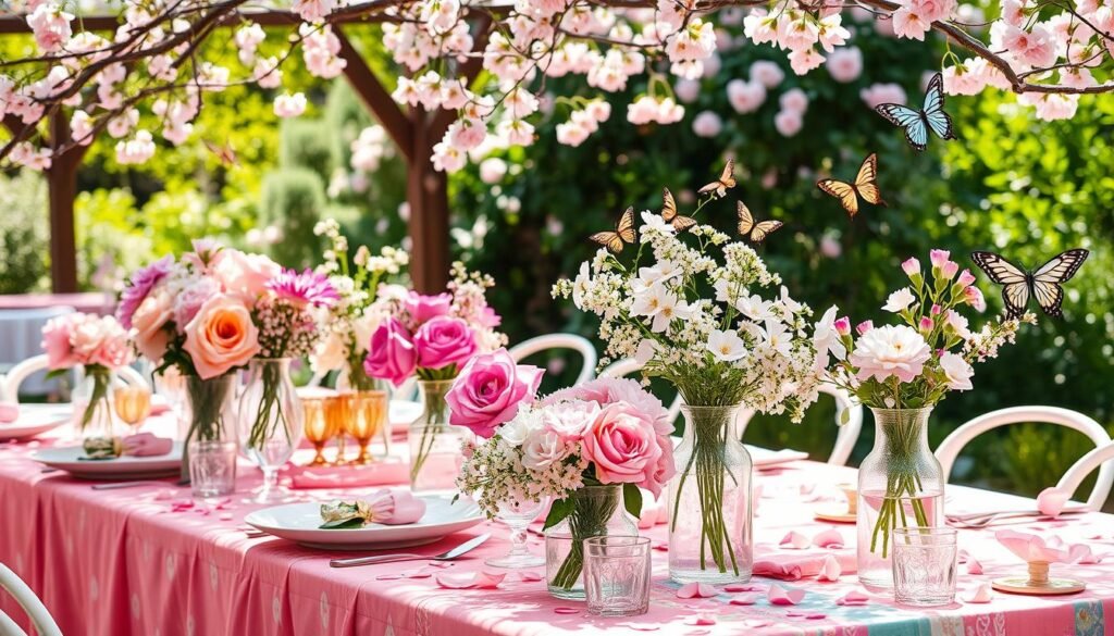 spring floral decor