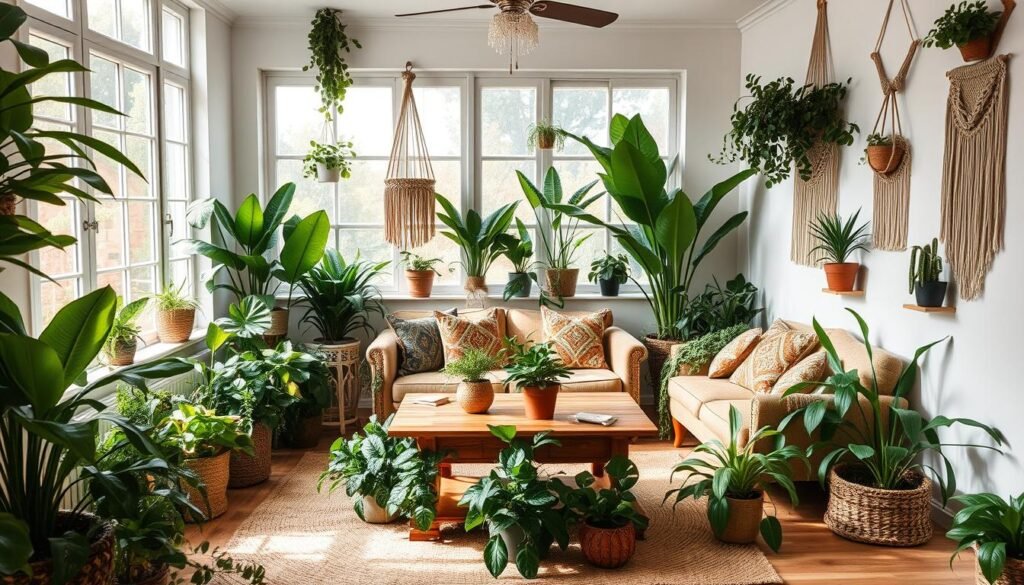 incorporating nature into the space