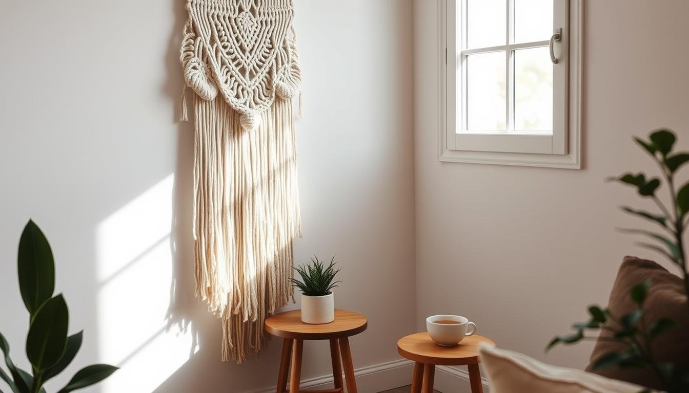 DIY macrame wall hanging tutorial