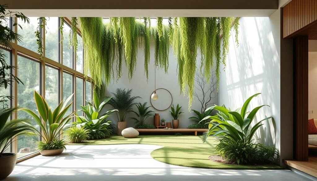 Incorporating nature into spaces