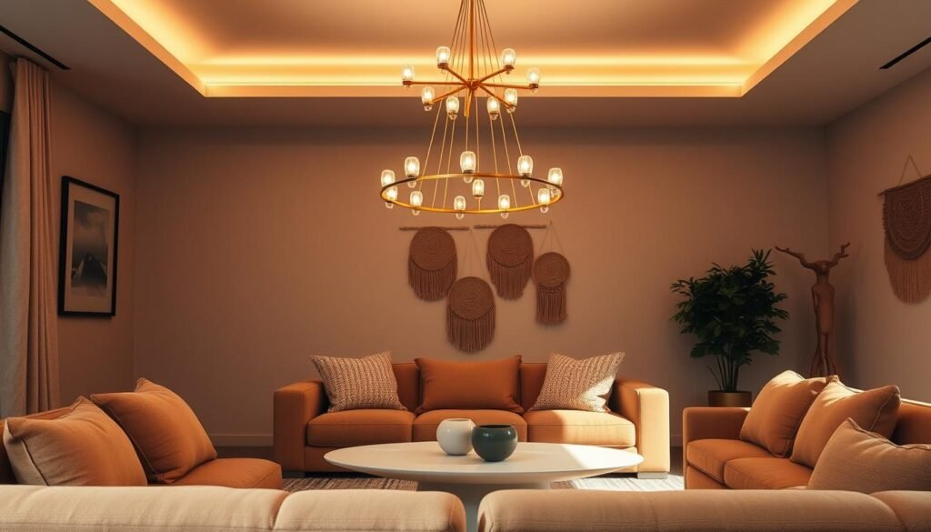 Neuroaesthetic interior design lighting