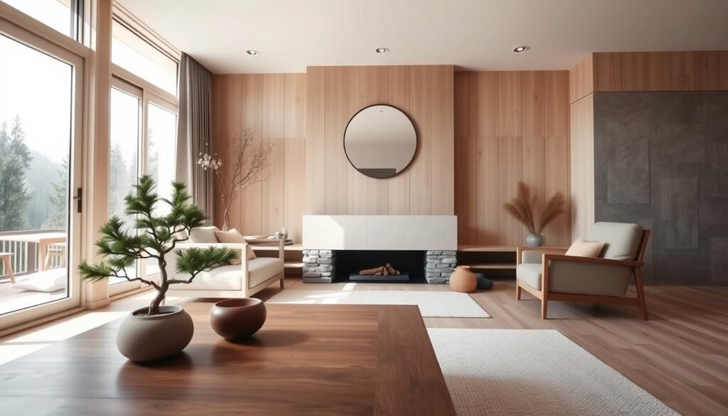 Scandinavian-Japanese fusion decor