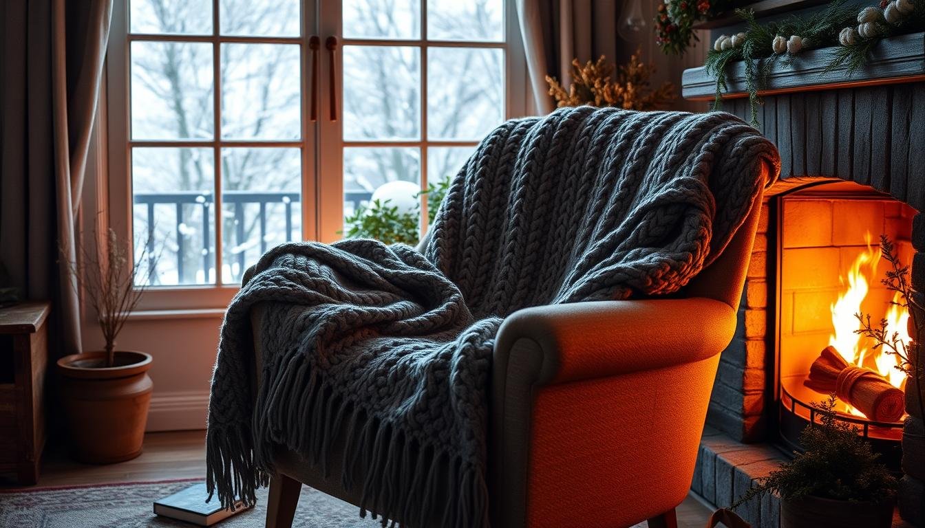 cozy hygge home styling