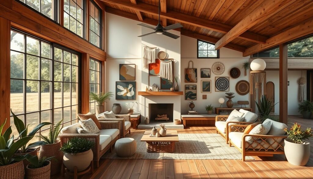 cozy modern farmhouse