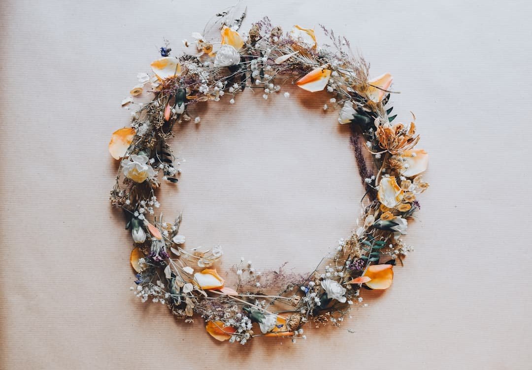 Photo Floral wreath