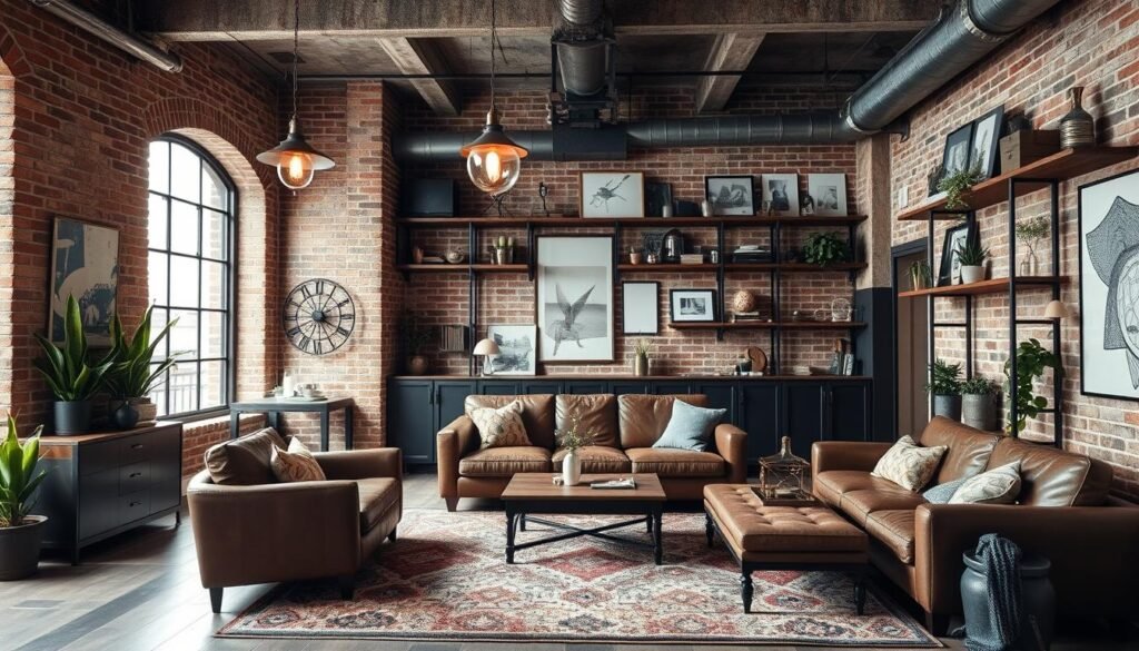 industrial chic home decor