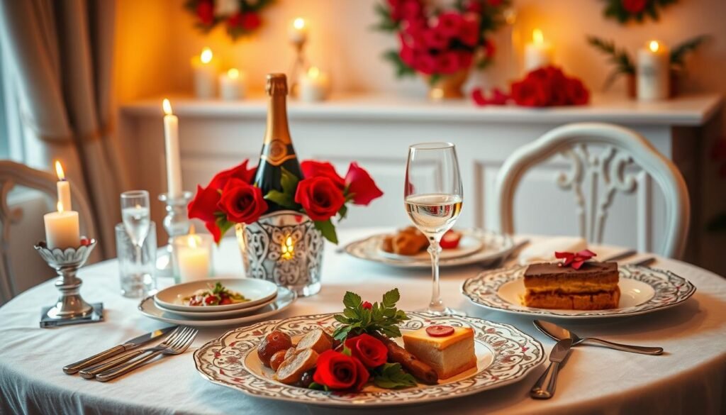 romantic valentines dinner