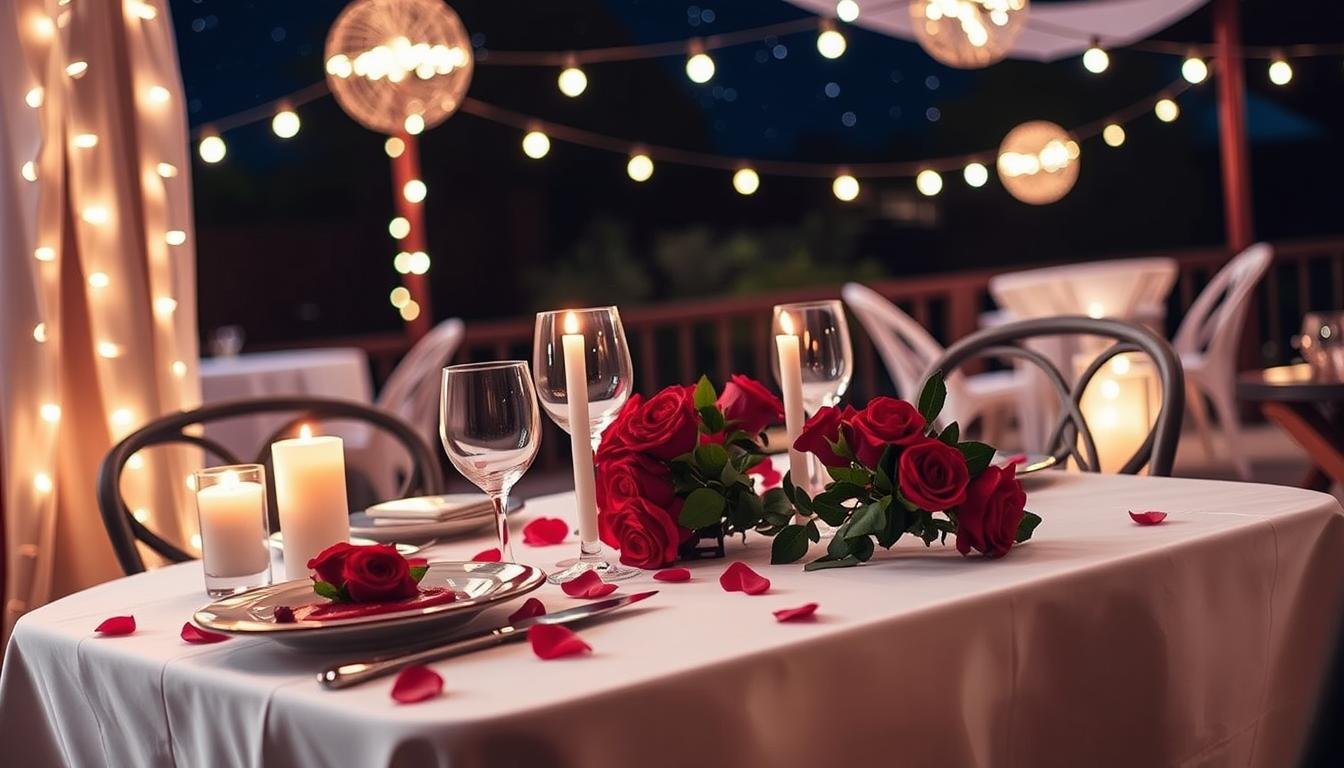 romantic valentines dinner