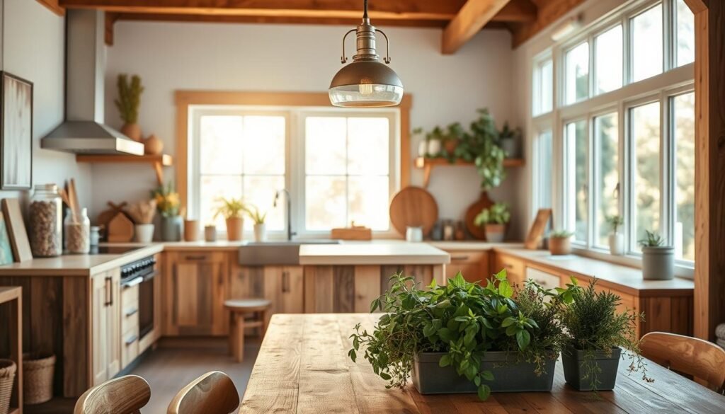 sustainable kitchen decor