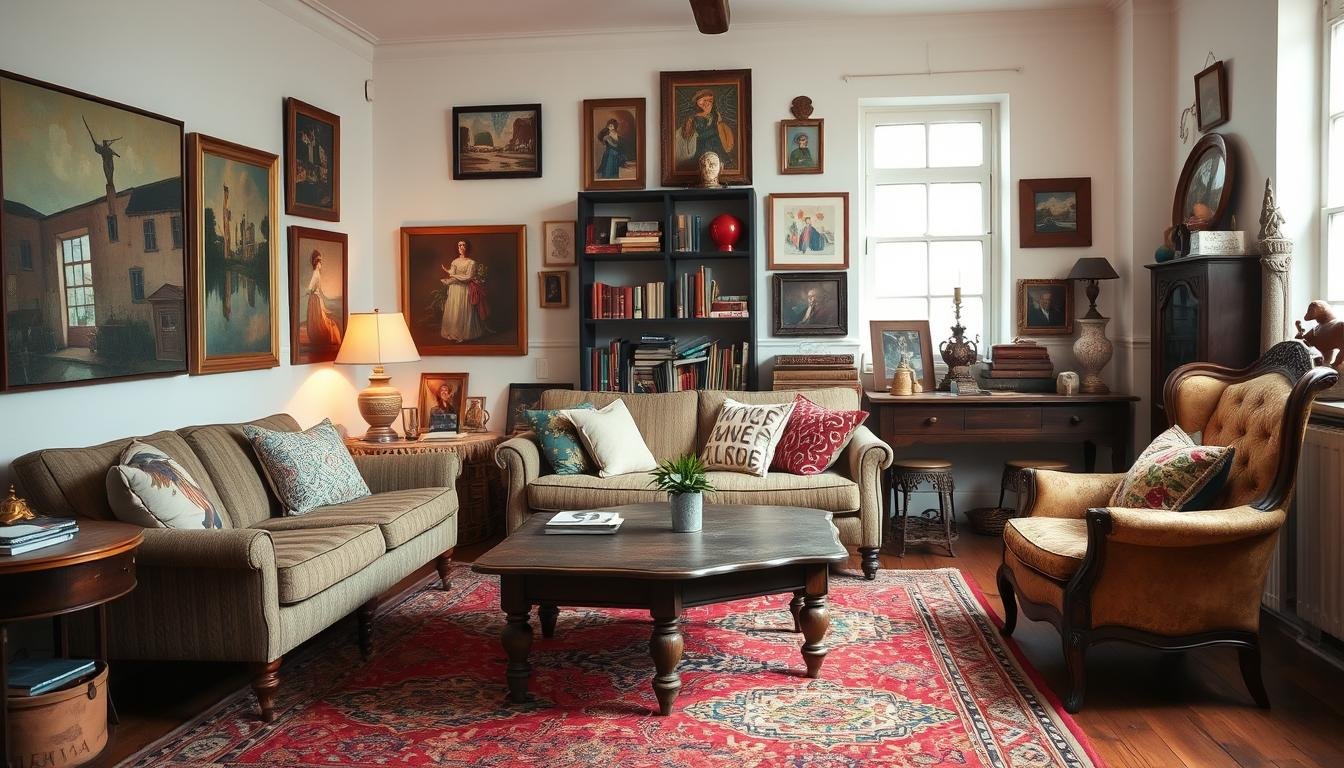 vintage eclectic home decor