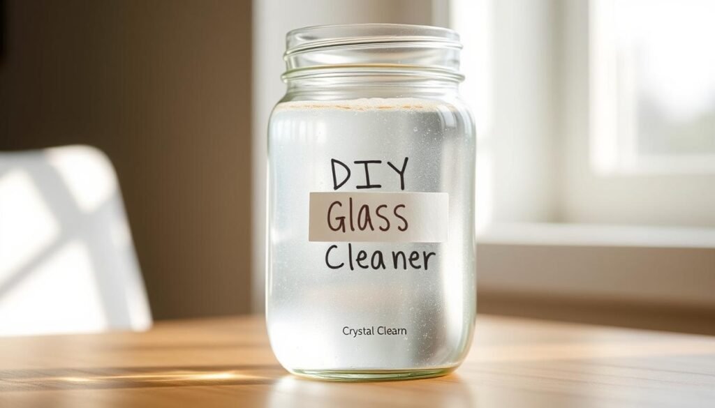 DIY glass cleaner