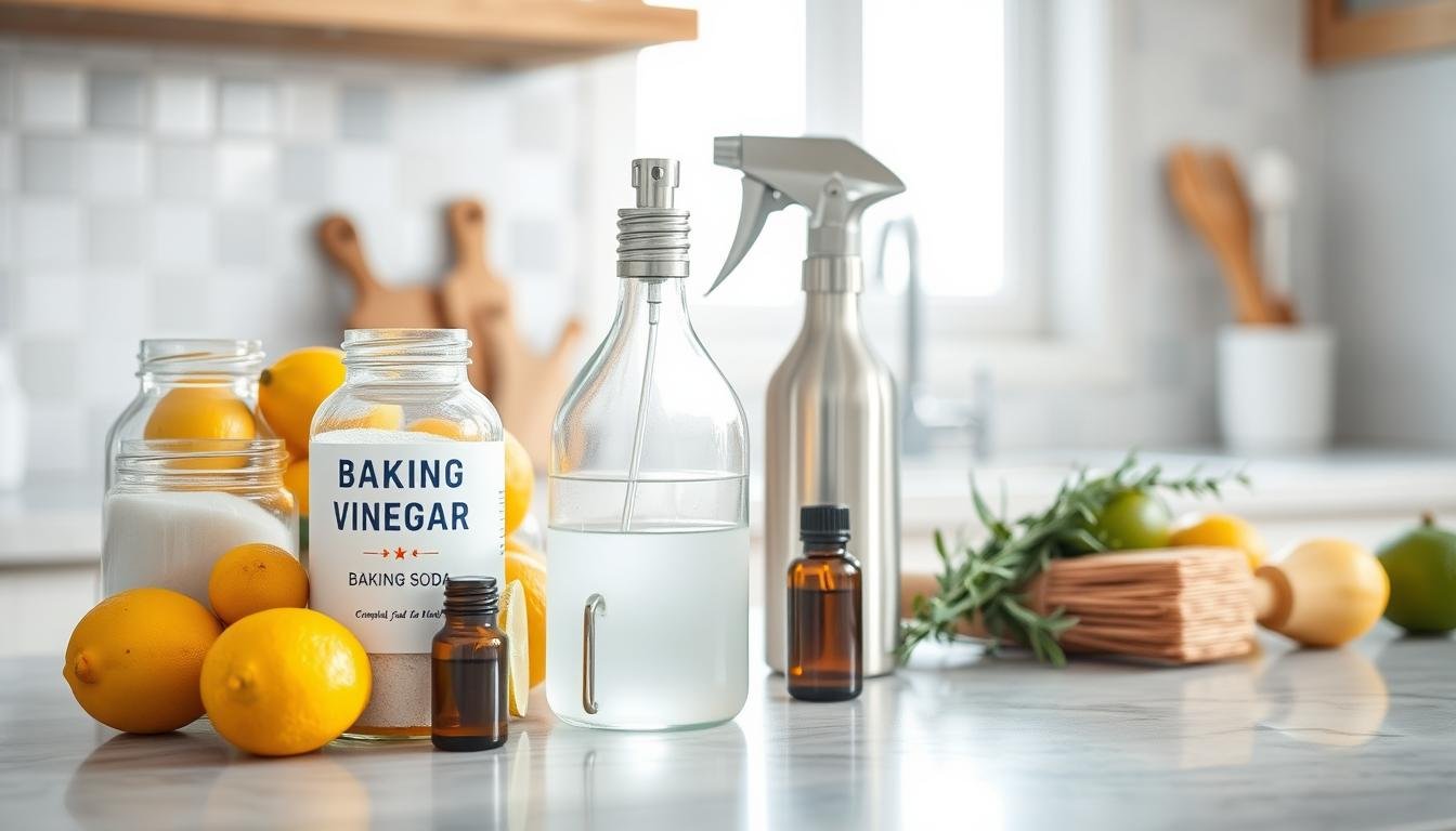 DIY natural cleaning solutions