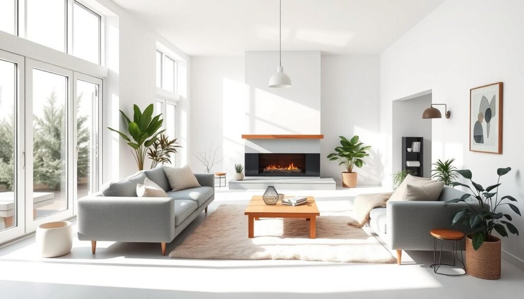 Modern Scandinavian interior