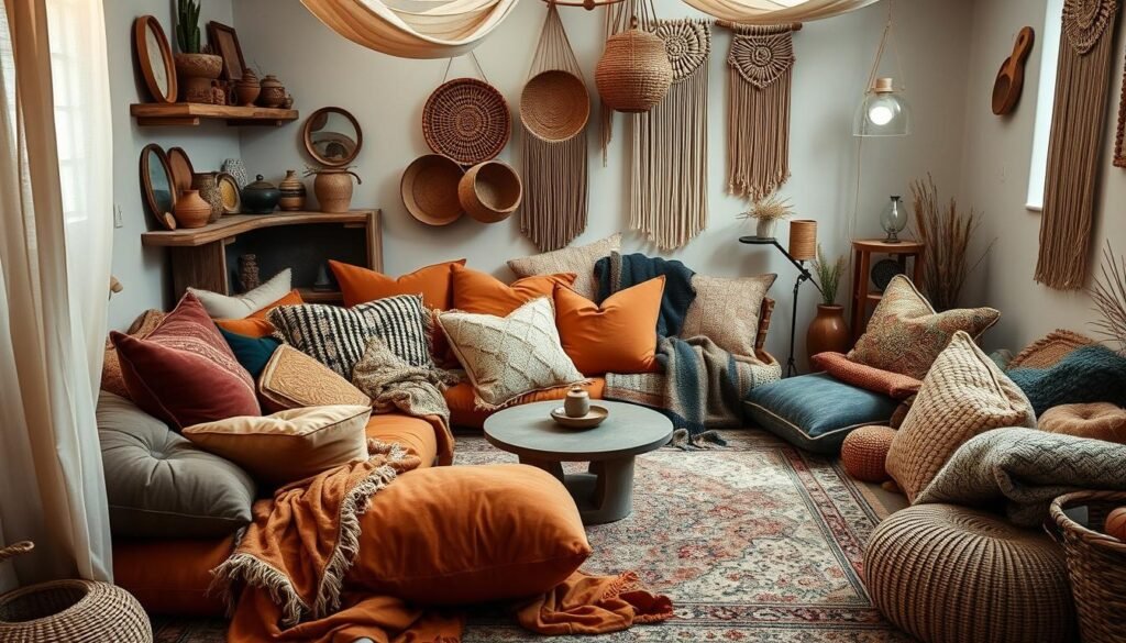 bohemian chic textiles
