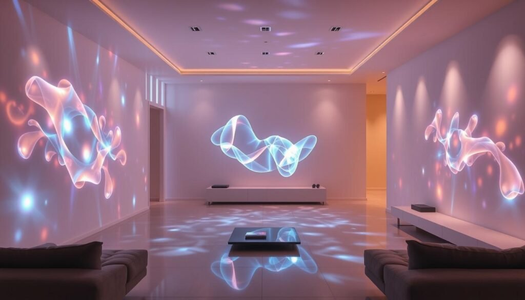 holographic art installations for homes