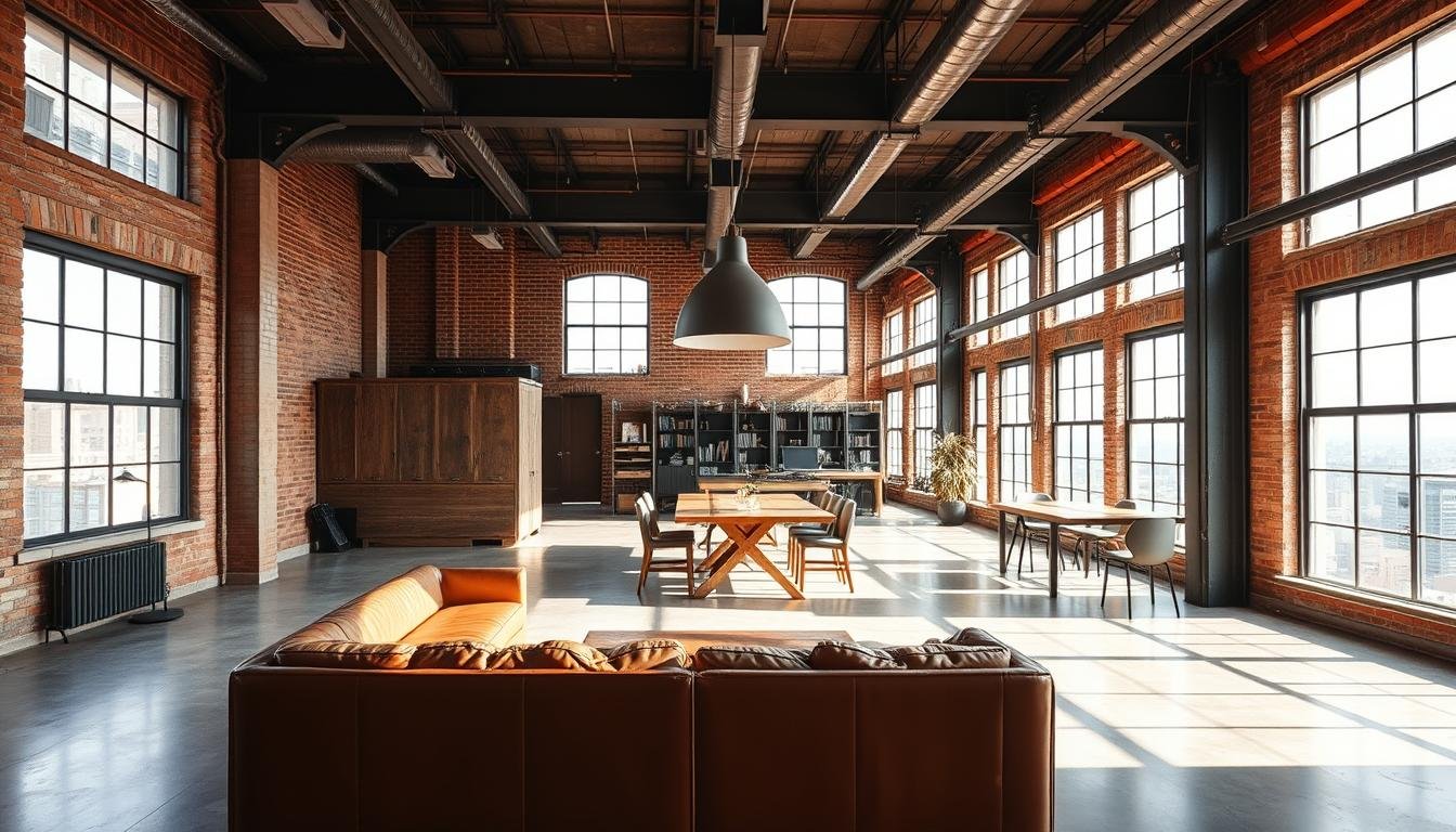 industrial loft design inspiration