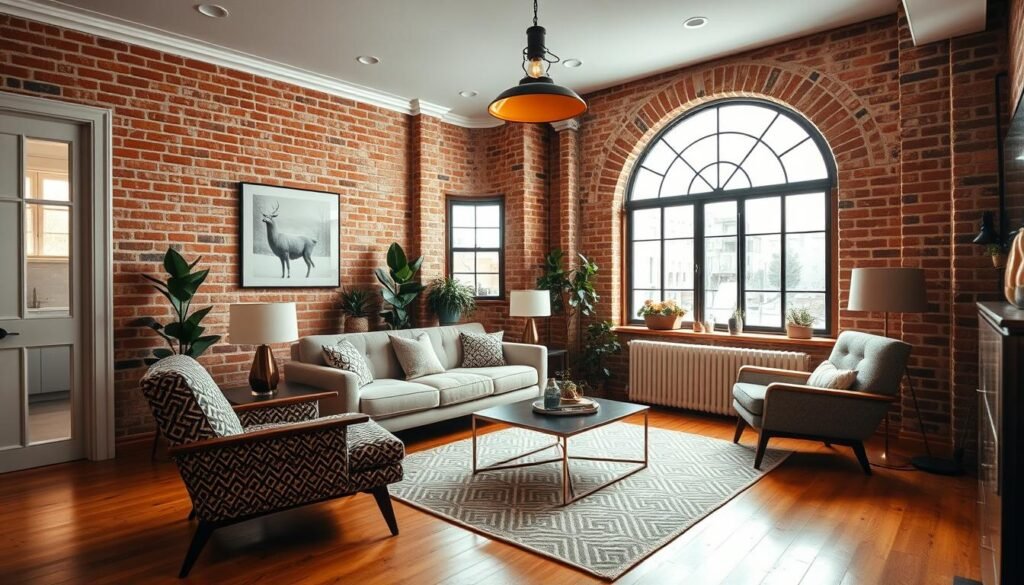 vintage modern interior design harmony