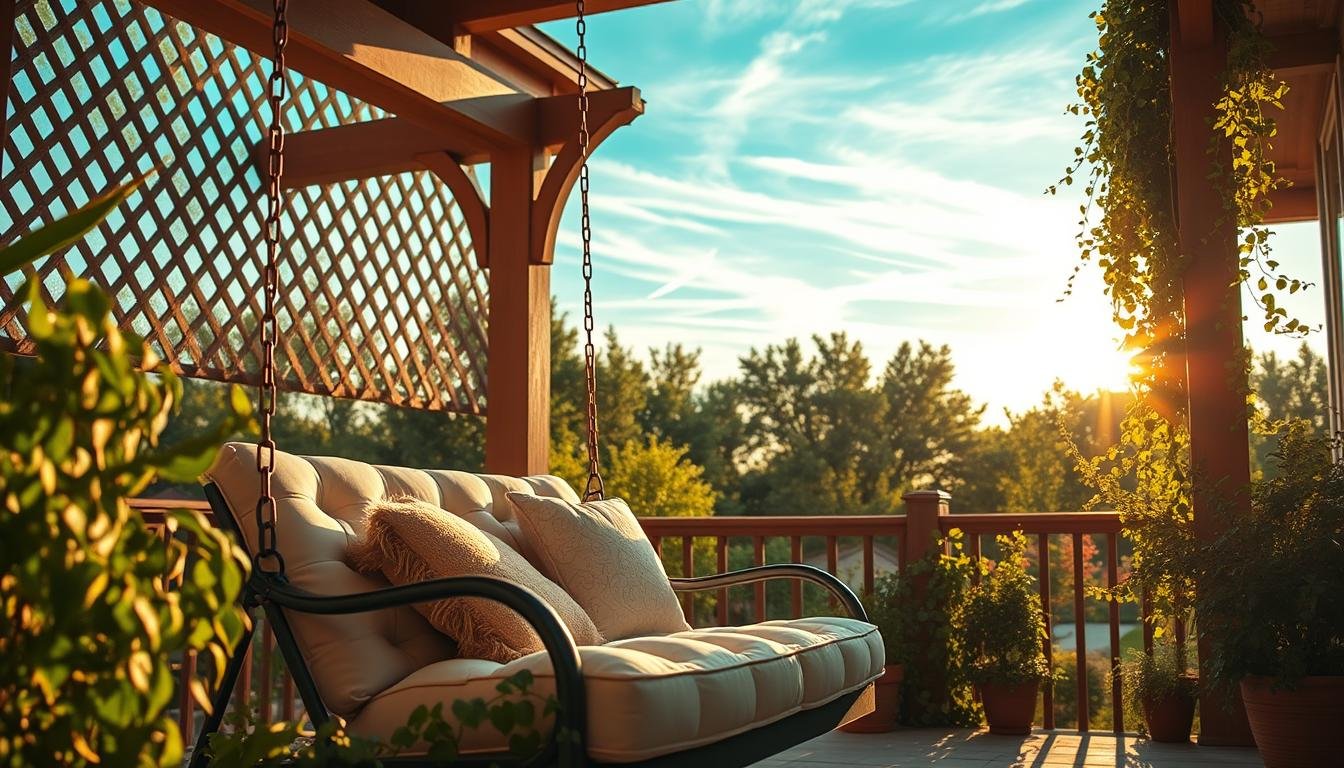 Summer porch swing styling tips