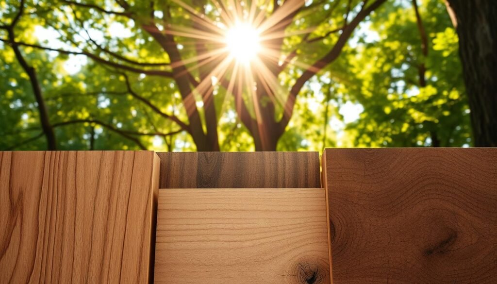 eco-certified wood materials