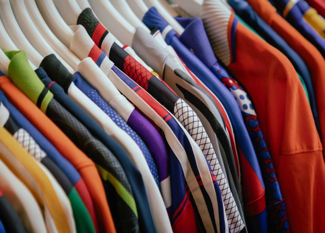 Photo Colorful fabrics
