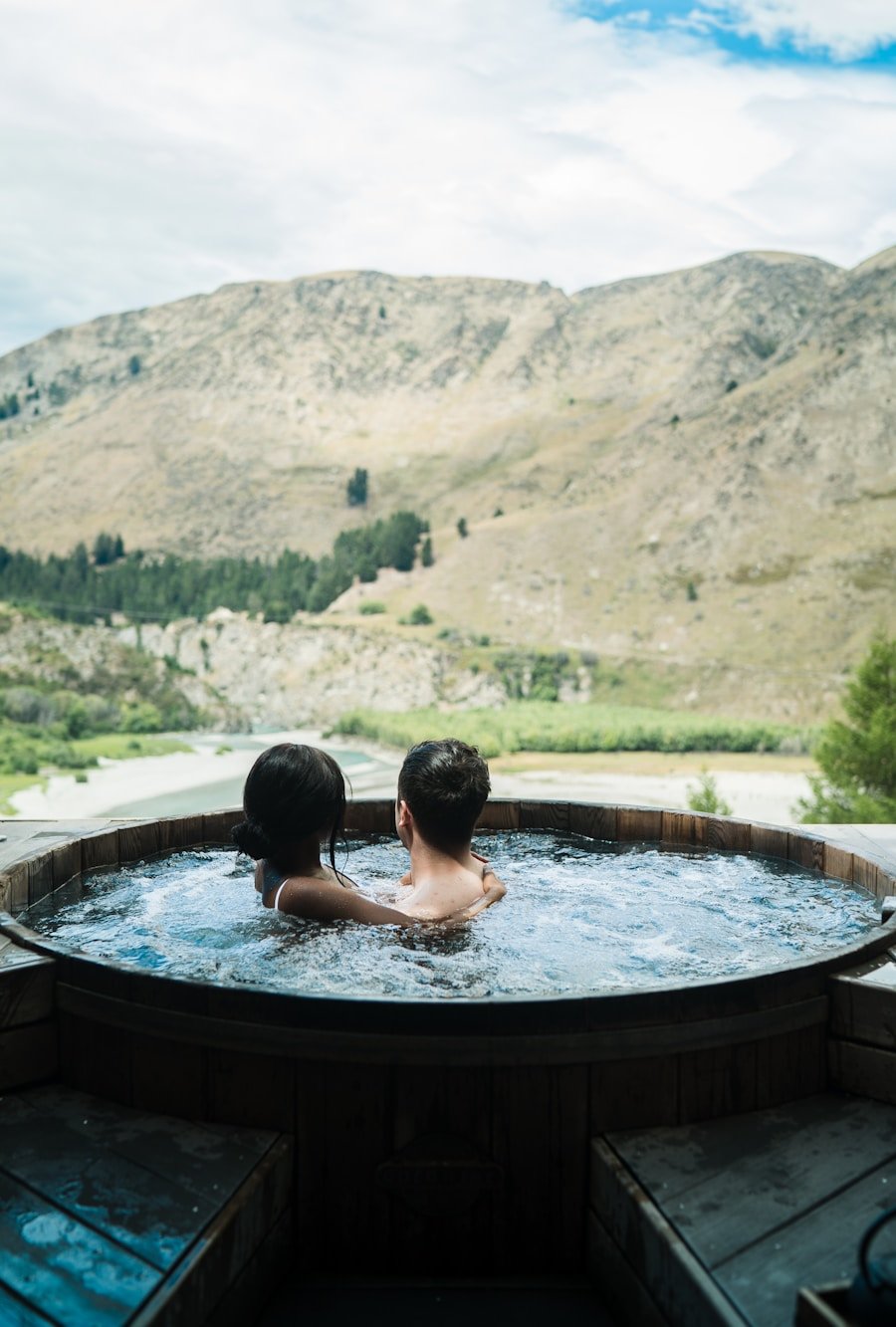 Photo Winter hot springs getaways