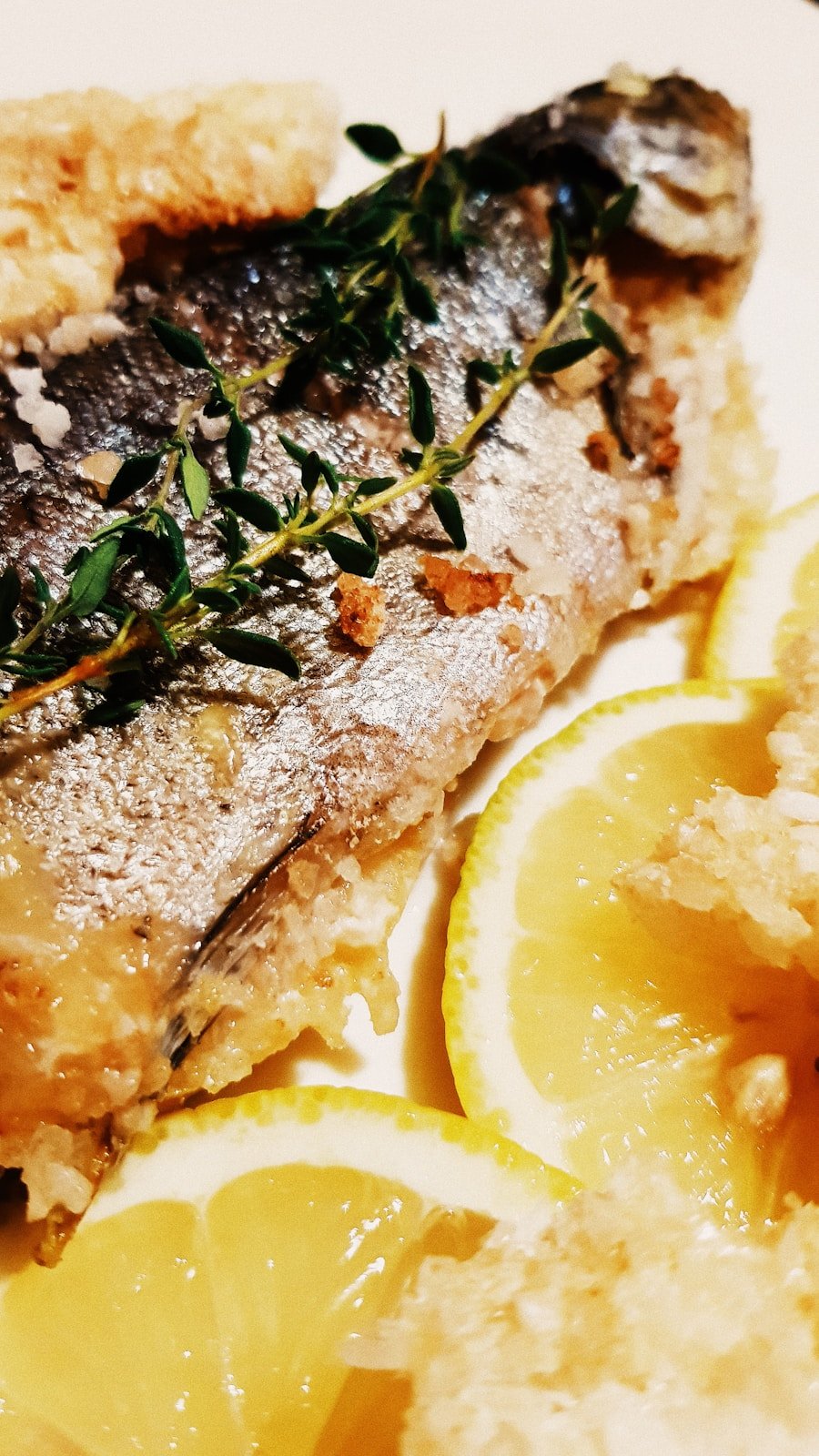 Photo "Winter citrus and fennel roasted fish"