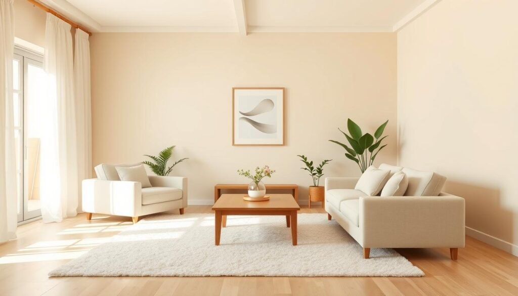 neutral color living room