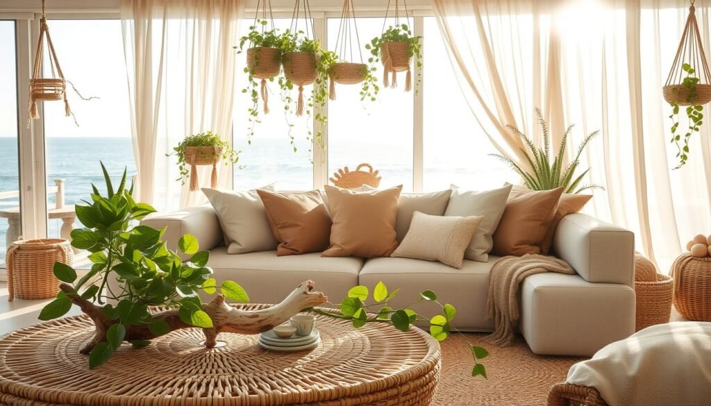 summer-inspired coastal interior natural elements