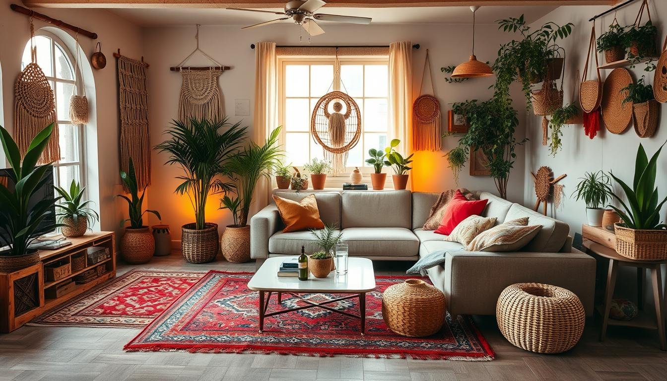 bohemian chic home decor