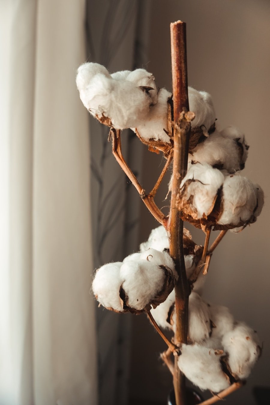 Photo Winter wool pom-pom garlands
