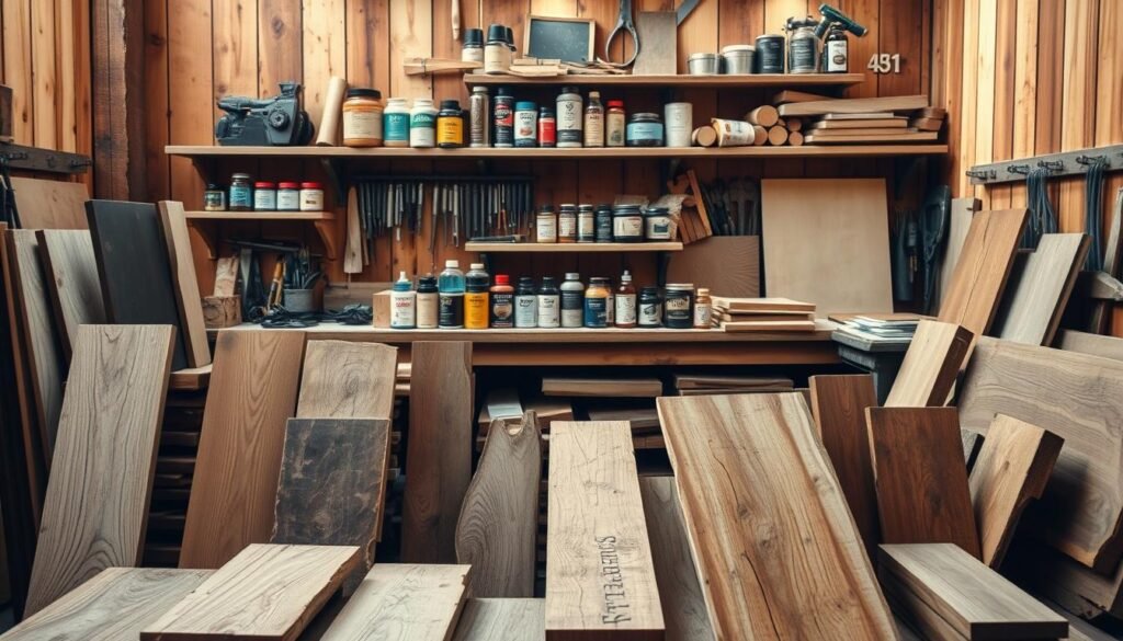 Custom wood sign materials and finishes