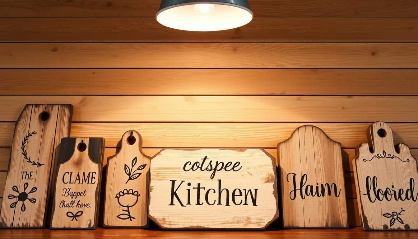 Rustic Wooden Signs for Kitchens