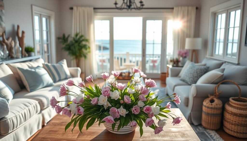 coastal spring decor ideas