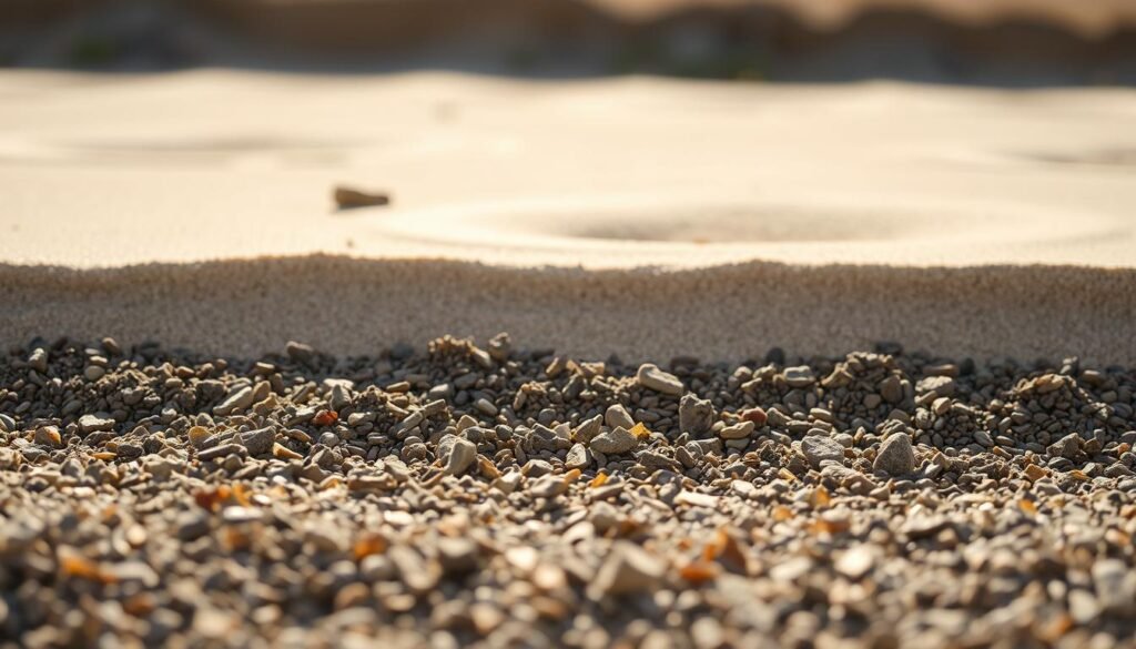 gravel and sand base for artificial grass