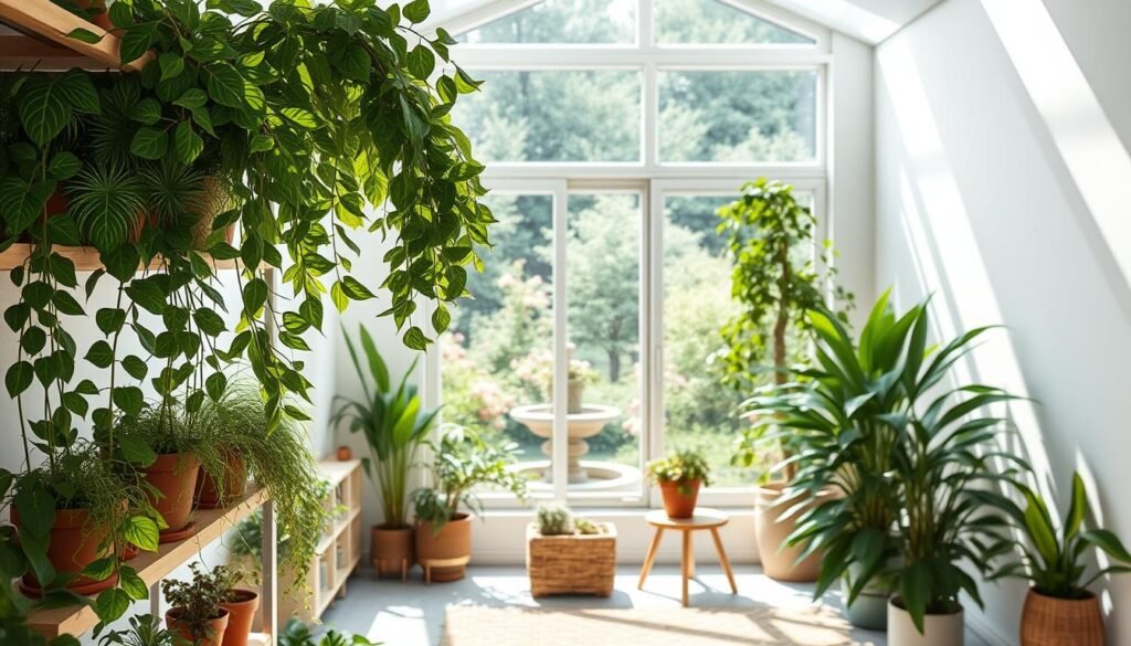 indoor-outdoor plant decor