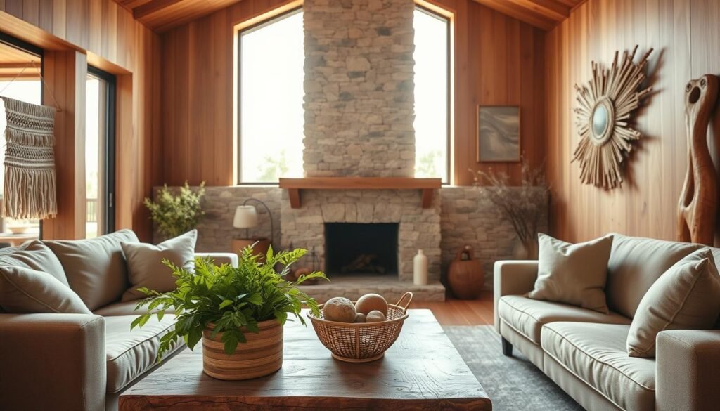 natural materials in home design