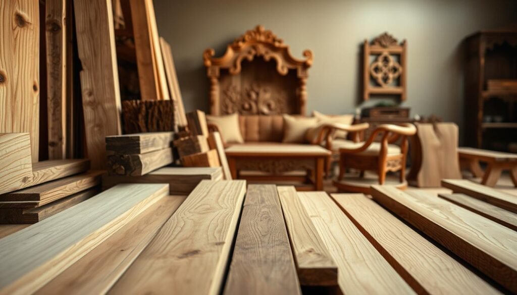 sustainably sourced wood materials