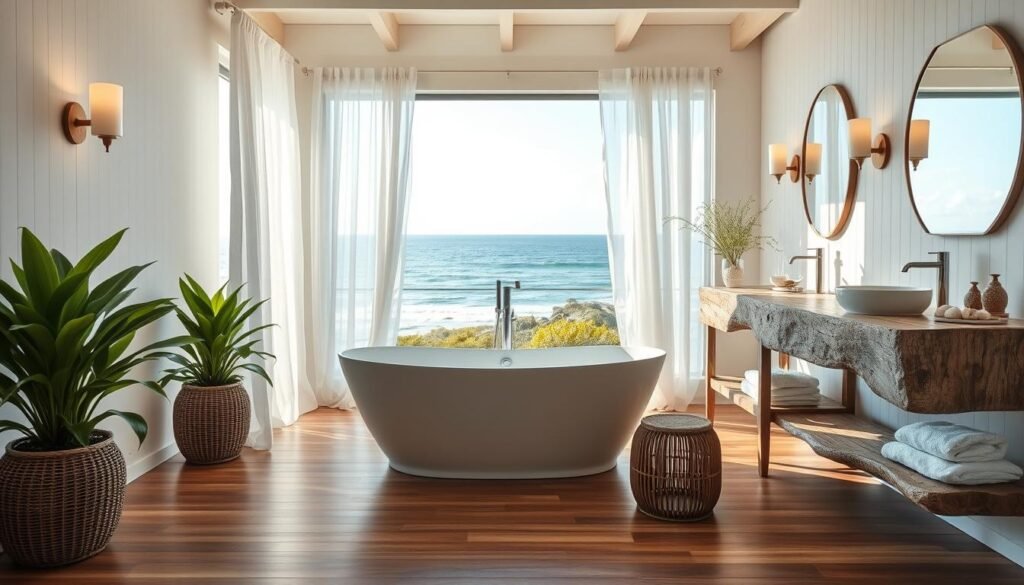 unique coastal bathroom ideas