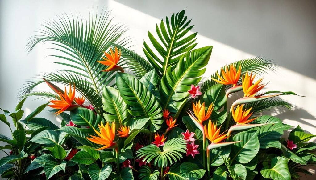 bold botanical wall art