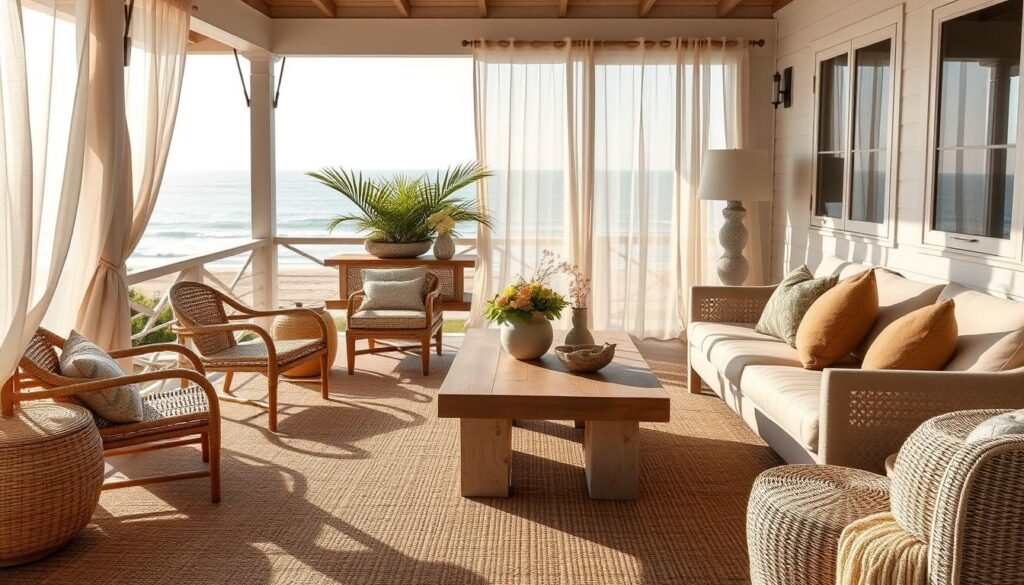 coastal furniture materials