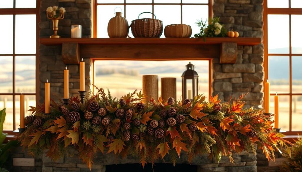 fall mantel decor ideas