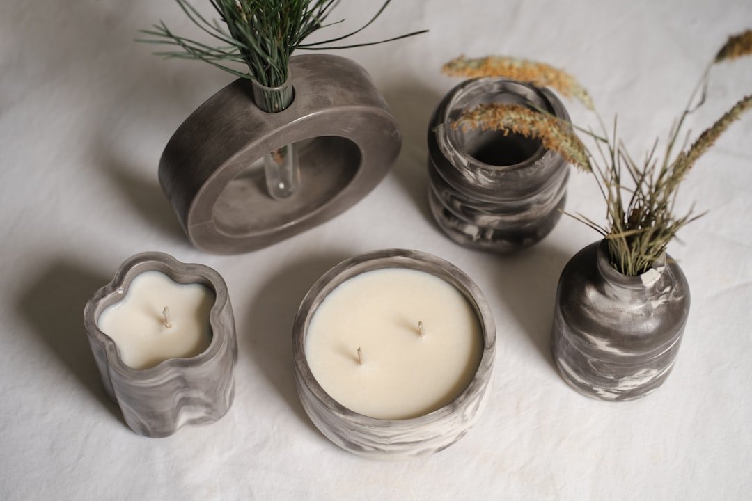 Photo Handmade candles
