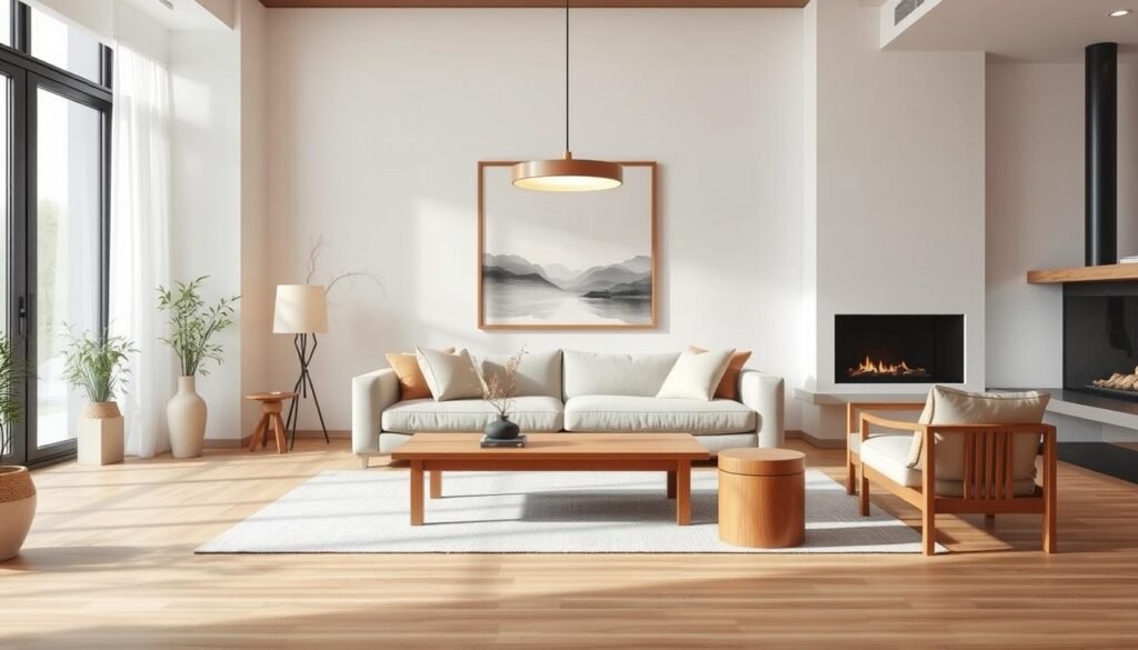 japandi living room transformation