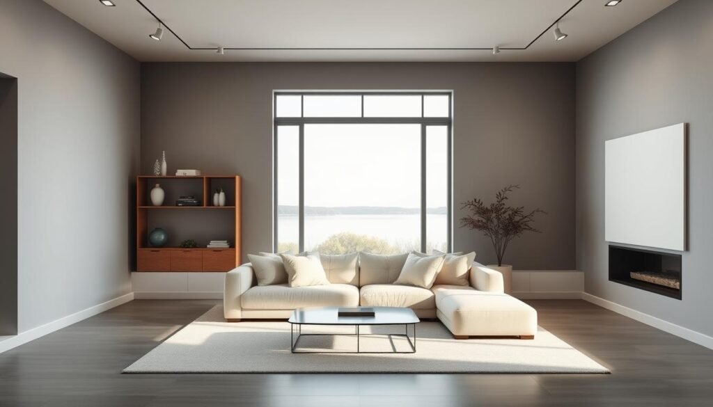 minimalist room integration