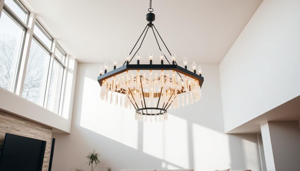 statement lighting focal point