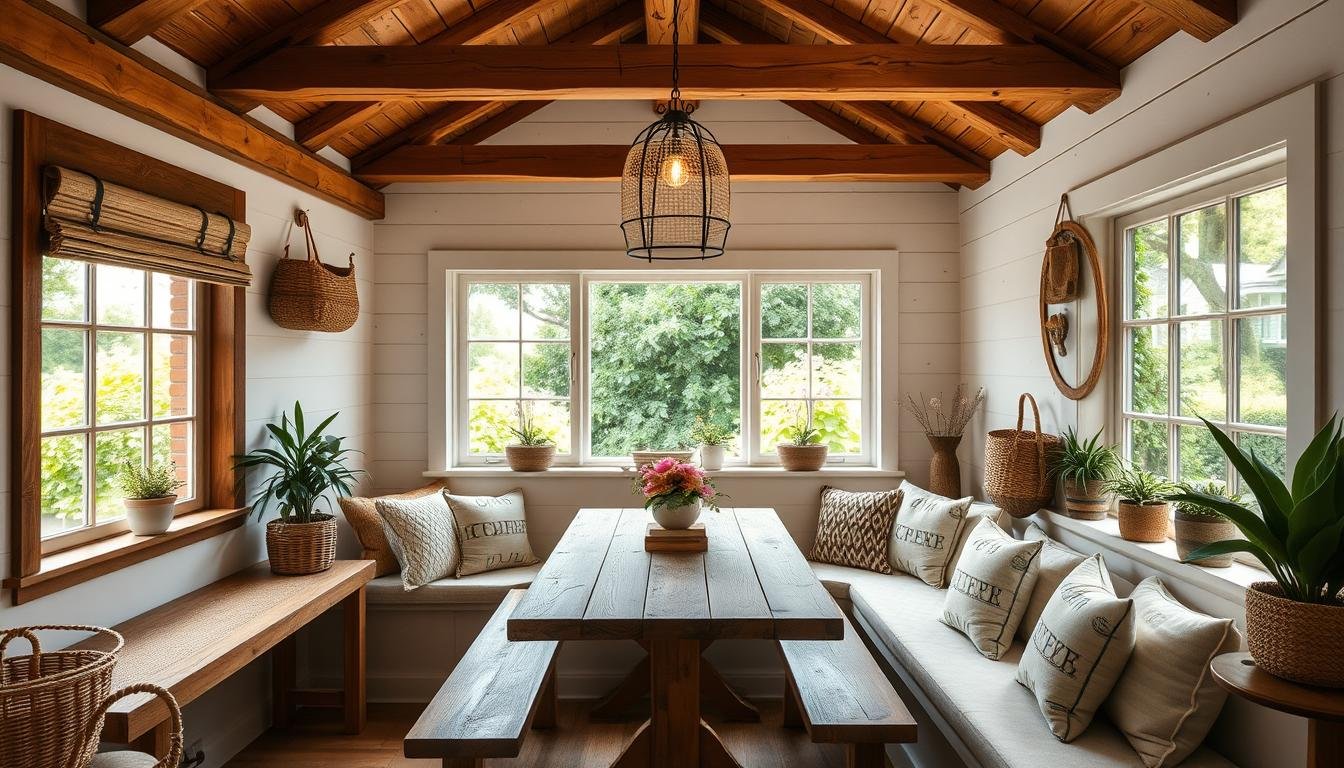 Breakfast Nook Creation and Styling