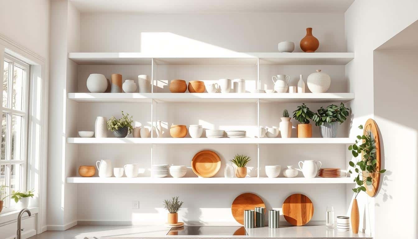 Open Shelving: Storage + Style