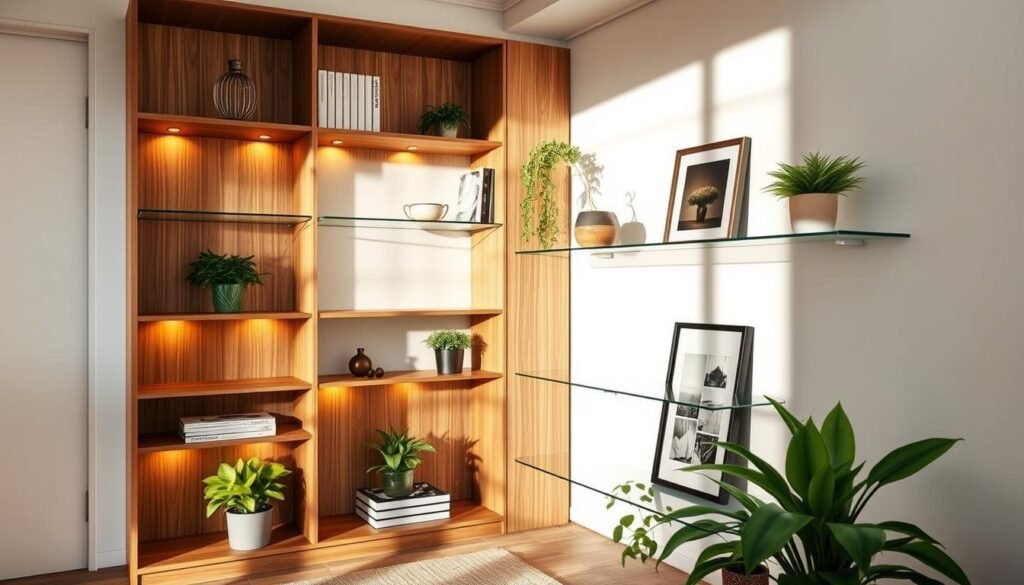 innovative shelving for tight corners